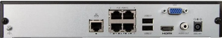 Sieciowy rejestrator wideo BCS B-NVR0401-4P(2.0) (BCS-B-NVR0401-4P(2.0)) - obraz 3