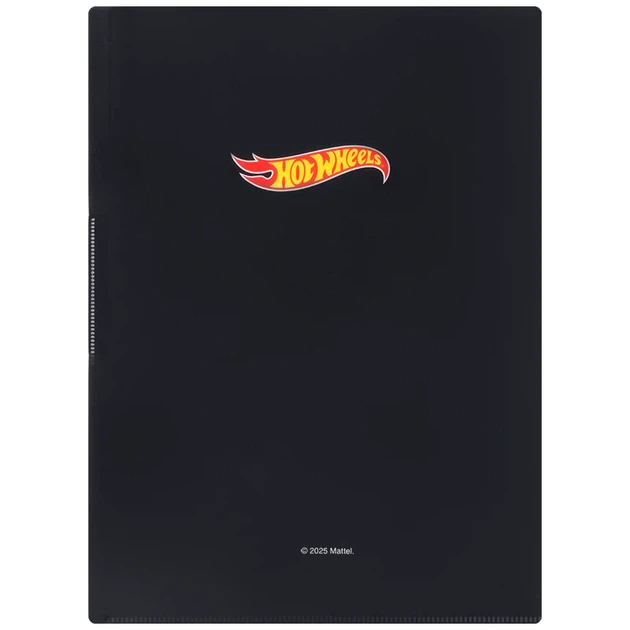 Набор папок-уголков с клапаном Kite Hot Wheels А4 Матовые Черные х 12 шт (HW25-248-2) - изображение 3
