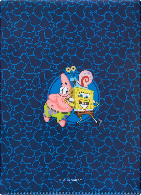 Набор папок-уголков с клапаном Kite SpongeBob SquarePants А4 Матовые Синие х 12 шт (SB25-248) - Фото 3 Набор папок-уголков с клапаном Kite SpongeBob SquarePants А4 Матовые Синие х 12 шт (SB25-248) - изображение 3