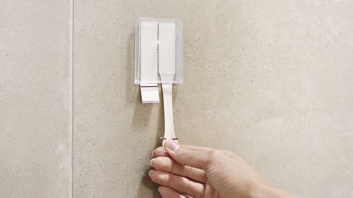 Підставка для душу TESA Lavaa самоклеюча Чорна (405160000000) - зображення 12