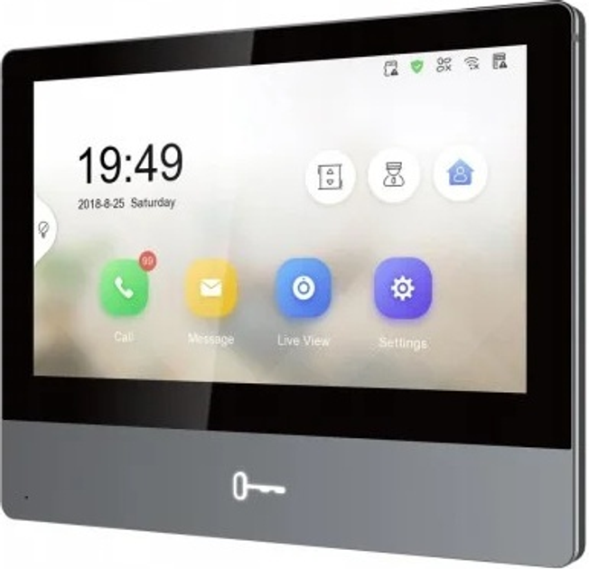 Monitor wideodomofonu Hikvision DS-KH8350-TE1 - obraz 3