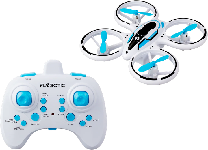 Радіокерований дрон Silverlit FLYBOTIC Neon Stunt (4891813848271) - зображення 7