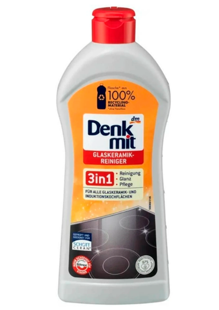 Очиститель для стеклокерамики Denkmit Glaskeramik-Reiniger, 300 мл - изображение 2