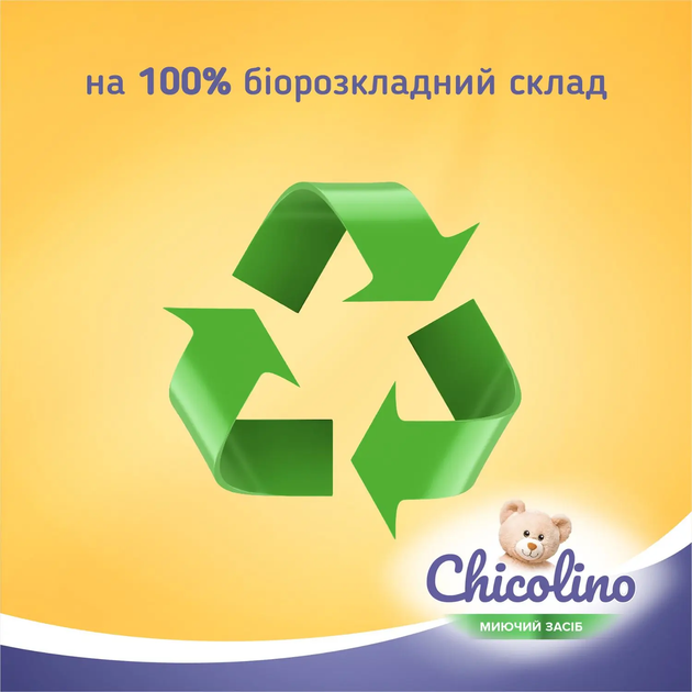 Засіб для миття дитячого посуду Chicolino ромашка, 500 мл - зображення 10