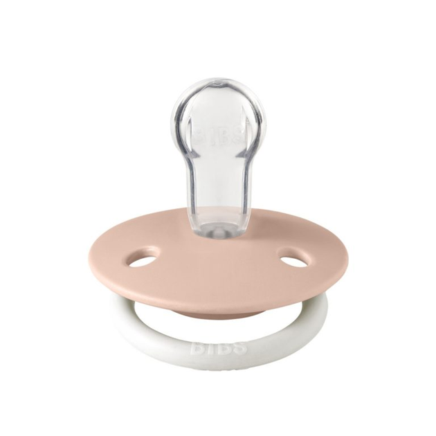 Пустышка BIBS De Lux Silicone Round (круглая) – (светится в темноте) Blush GLOW 0-36мес - Фото 5 Пустышка BIBS De Lux Silicone Round (круглая) – (светится в темноте) Blush GLOW 0-36мес - изображение 5