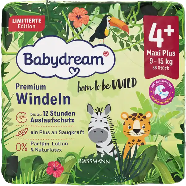 Подгузники Babydream 4+ (9-15кг) 36шт лимитированная серия - Фото 7 Подгузники Babydream 4+ (9-15кг) 36шт лимитированная серия - изображение 7