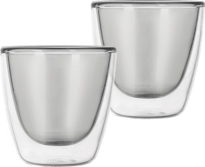 Zestaw szklanek termicznych Orion Double z podwójną ścianką 90 ml x 2 szt (8592381192440) - obraz 2
