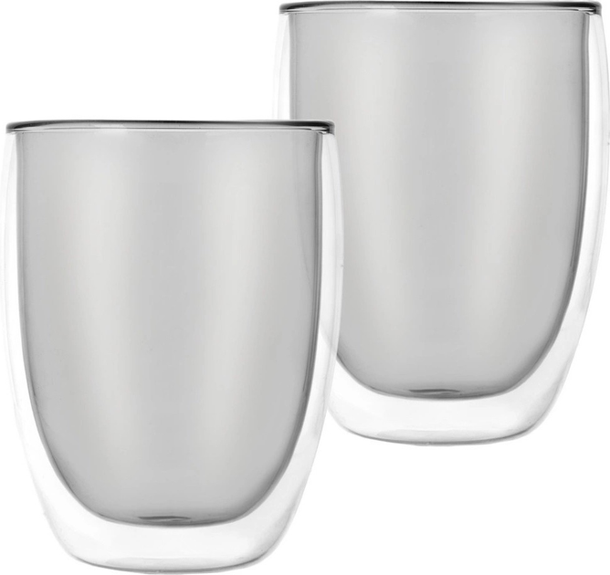 Zestaw szklanek termicznych Orion Double z podwójną ścianką 370 ml x 2 szt (8592381192464) - obraz 1