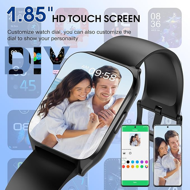 Смарт-часы Aycy MT65 Черный - изображение 5