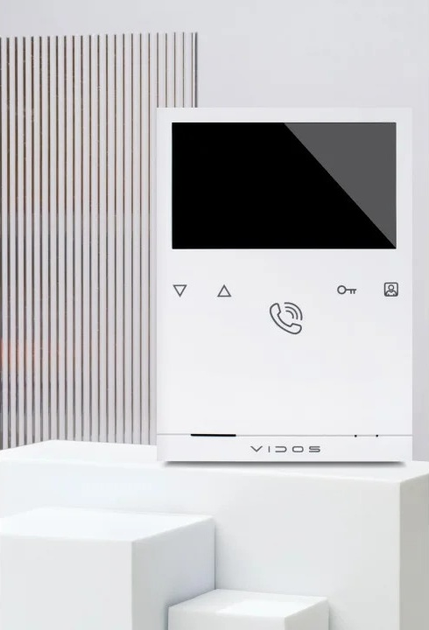 Monitor wideodomofonu VIDOS IPX M101 (5907281201223) - obraz 5