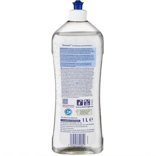 Парфумована вода для праски Denkmit Wäschetraum, 1 л - зображення 2