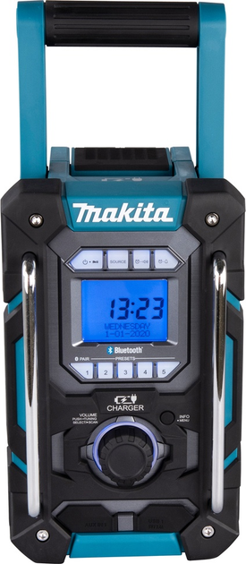 Odbiornik radiowy Makita DMR300 z ładowarką (0088381899512) - obraz 2