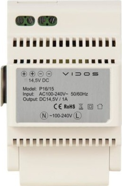 Monitor wideodomofonu VIDOS M10B-X (5907281201452) - obraz 4