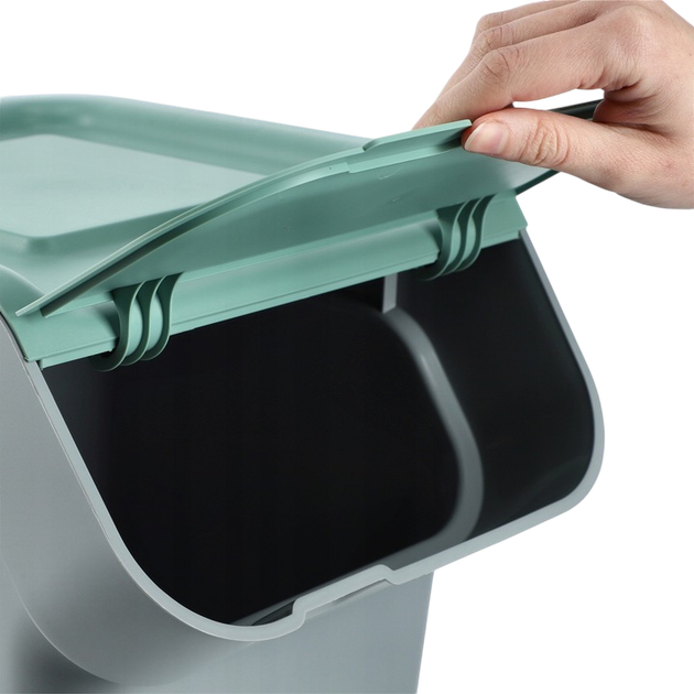 Набір контейнерів для сміття Kadax 25 л х 4 шт (5903699492857) - зображення 4