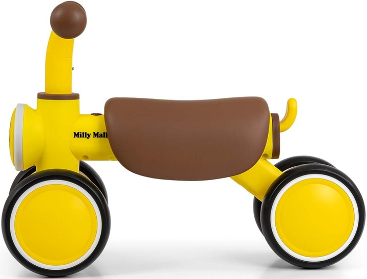 Rowerek biegowy Milly Mally York Yellow (5907090700689) - obraz 2