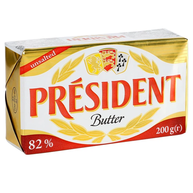 Масло кисловершкове несолоне 82% President 200 г (18879124) - Фото 1 Масло кисловершкове несолоне 82% President 200 г (18879124) - изображение 1