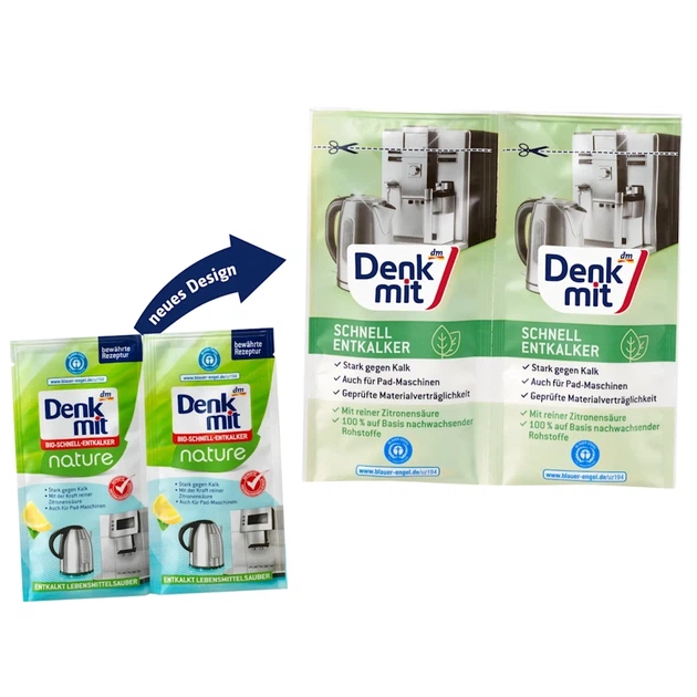 Порошок от накипи и известкового налета Denkmit Nature, 50 г - Фото 3 Порошок от накипи и известкового налета Denkmit Nature, 50 г - изображение 3