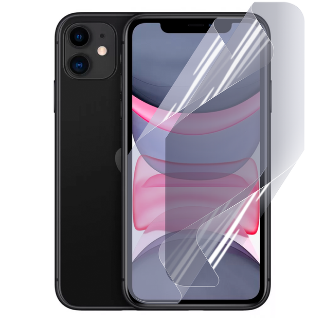 Антишпион приватная плёнка гидрогелевая для смартфона Apple iPhone 11 противоударная прозрачная - Фото 1 Антишпион приватная плёнка гидрогелевая для смартфона Apple iPhone 11 противоударная прозрачная - изображение 1
