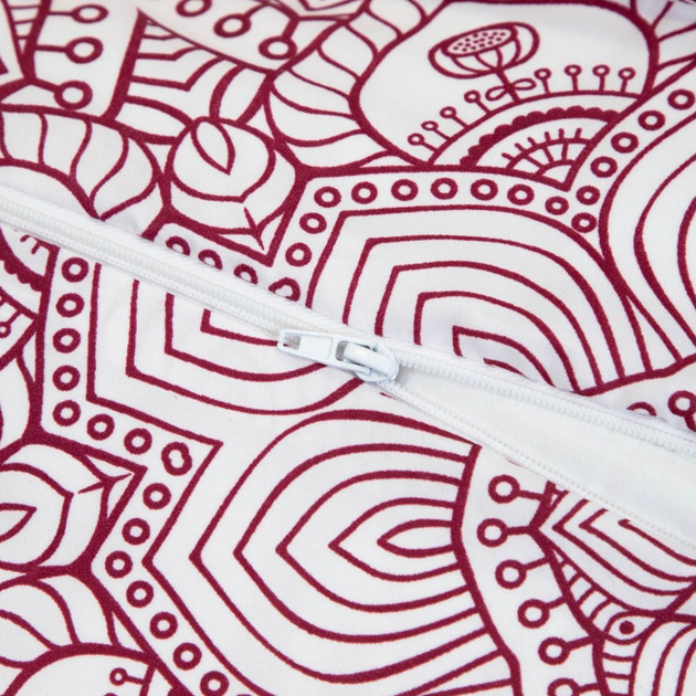 Комплект постільної білизни Homla Calloway Підковдра 160 x 200 см + 2 наволочки 70 x 80 см з мікрофібри з візерунком Рожевий (5904183880266) - зображення 4