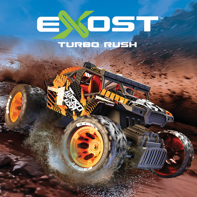 Радіокерований автомобіль EXOST Turbo Rush масштаб 1:16 (4891813206750) - зображення 11