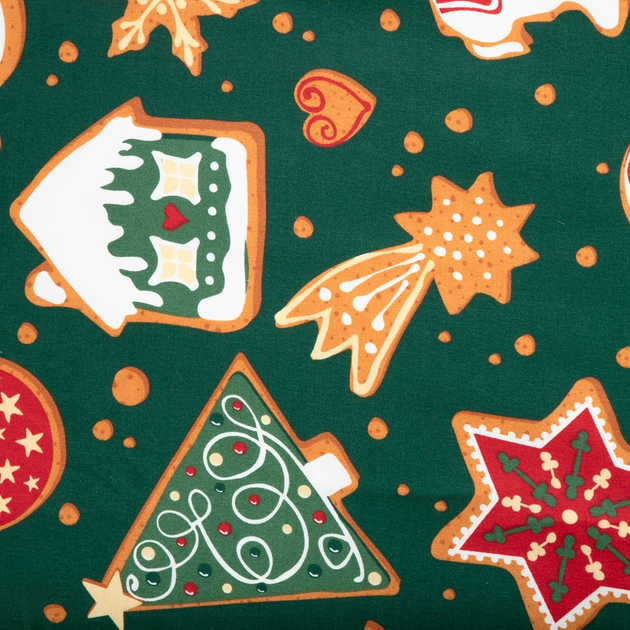 Комплект постільної білизни Homla Grinchy Підковдра 160 x 200 см + 2 наволочки 70 x 80 см з мікрофібри з різдвяною тематикою Зелений (5904183858593) - зображення 3