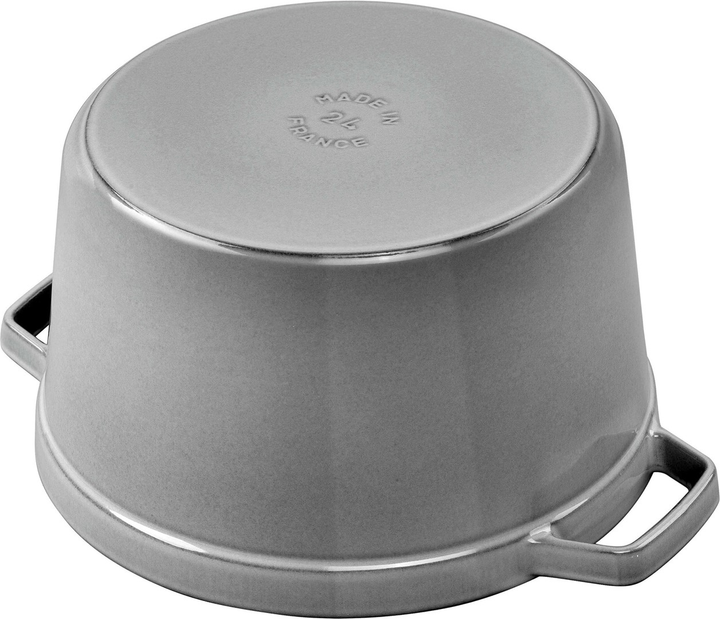 Garnek żeliwny Staub La Cocotte okrągły wysoki Grafitowy 4.8 l (3272340045028) - obraz 3
