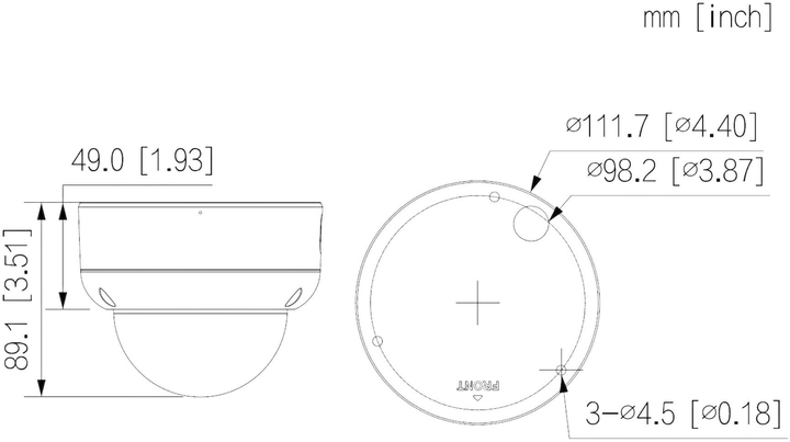 IP-камера Dahua HDBW3849E-AS-IL-0280B - зображення 7