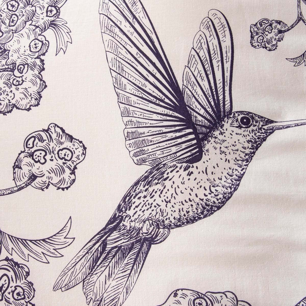 Komplet pościeli Homla Pamela Poszewka na pościel 155 x 220 cm + 2 poszewki na poduszki 80 x 80 cm bawełniany Szary (5906496712616) - obraz 2