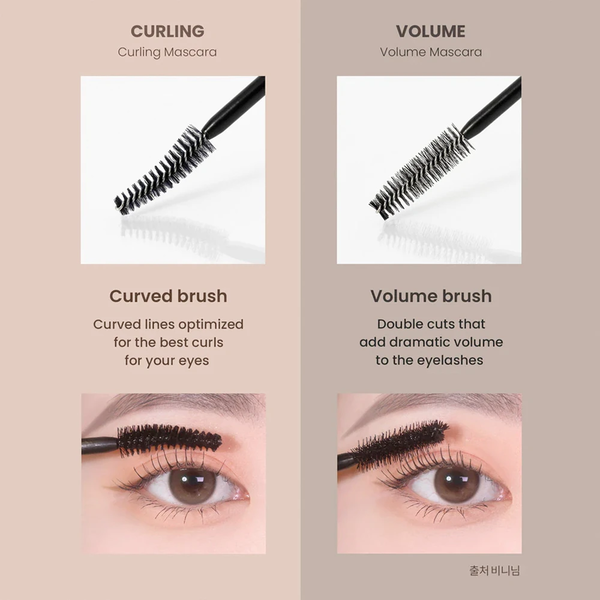 Термотуш Heimish Dailism Smudge Stop mascara Volume чорна надає об'єм віям 9 г - Фото 3 Термотуш Heimish Dailism Smudge Stop mascara Volume чорна надає об'єм віям 9 г - зображення 3