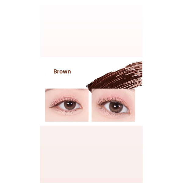 Стойкая тушь Heimish Dailism Smudge Stop Mascara Volume Brown для придания объему ресницам 9г - изображение 5