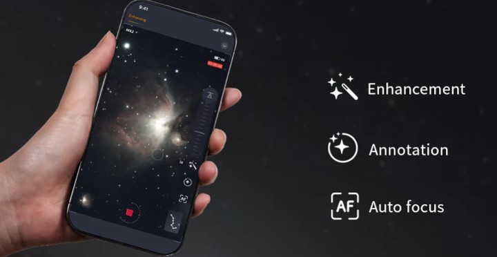 Умный телескоп Seestar S50 — автоматический телескоп для астрофотографии и наблюдений - Фото 7 Умный телескоп Seestar S50 — автоматический телескоп для астрофотографии и наблюдений - изображение 7