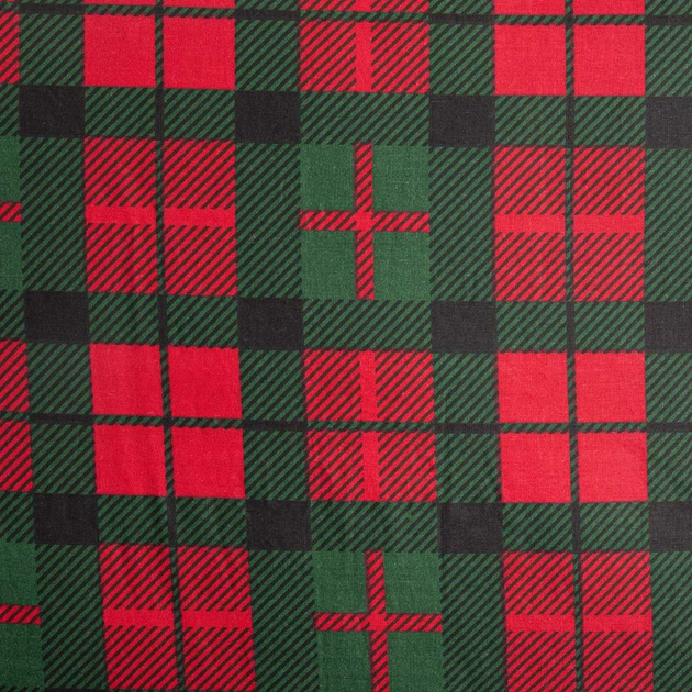 Комплект постільної білизни Homla Holly Jolly Tartan Підковдра 160 x 200 см + 2 наволочки 70 x 80 см бавовняний в клітинку Червоно-Зелений (5902869942024) - зображення 8