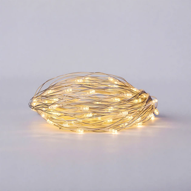 Гирлянда Штора 64 LED 1,5 х1,5 м, желтый - Фото 2 Гирлянда Штора 64 LED 1,5 х1,5 м, желтый - изображение 2