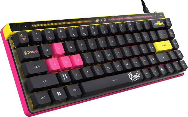 Клавиатура проводная ASUS ROG Falchion Ace ZywOo Edition ROG HFX
