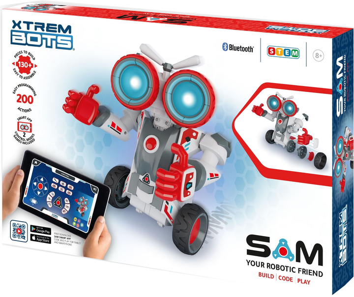 Інтерактивний робот XTREM BOTS Sam (8436598032529) - зображення 1