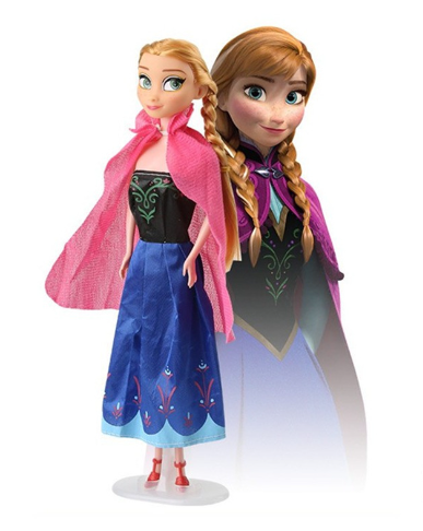 Ляльки Ельза та Анна 28 см Fashion з мультфільму «Крижане серце