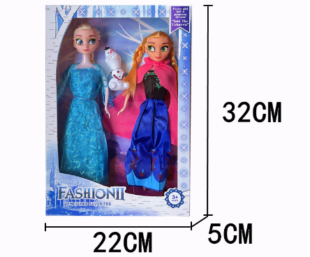 Ляльки Ельза та Анна 28 см Fashion з мультфільму «Крижане серце