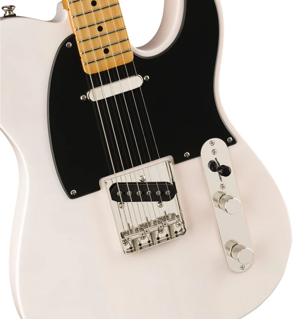 Електрогітара Squier by Fender Classic Vibe '50S Telecaster White Blonde - зображення 4