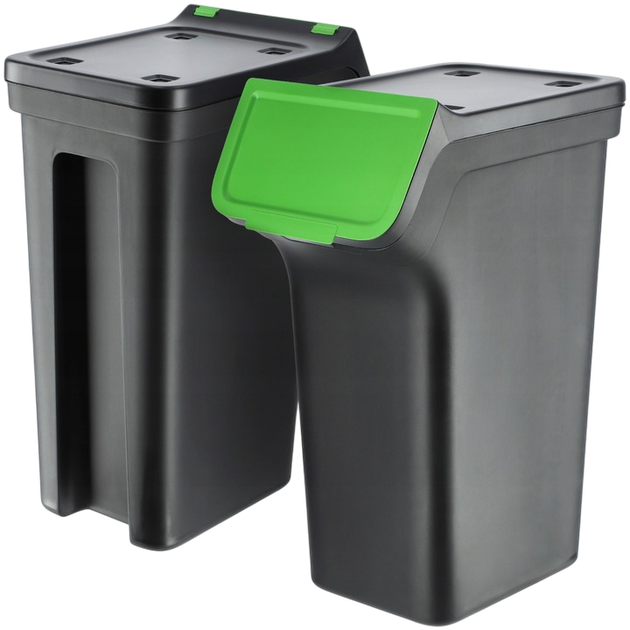 Набір контейнерів для сміття Kadax 25 л х 4 шт (5903699493120) - зображення 3