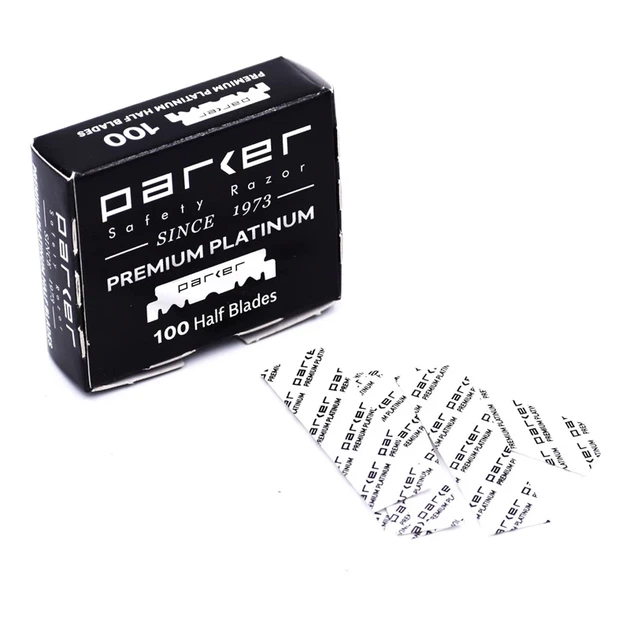 Леза Parker Premium Platinum половинки 100 шт - зображення 2