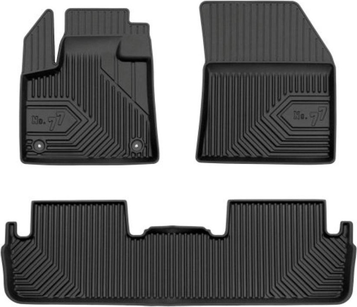 Автомобільні килимки Frogum Premium 77 для DS7 Crossback 3 шт (5902643442887) - зображення 2