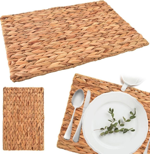 Підкладка на стіл Orion пальмове волокно прямокутна 45 x 30 см (8592381180270) - зображення 3