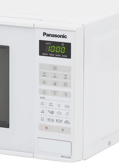 Panasonic NE-1025 ホワイト 600W Мікрохвильова піч PANASONIC NN-ST251WZUE – фото, відгуки