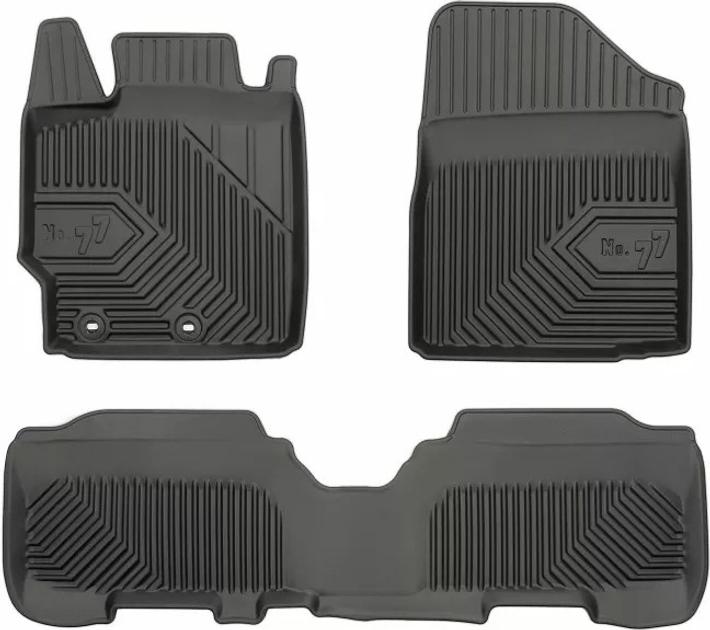 Килимки для автомобіля Frogum Premium 77 для Toyota Yaris II 2005-2011 3 шт (5902643441682) - зображення 1