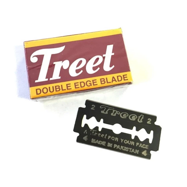 Леза Treet Carbon Black Steel Stainles 10 шт - Фото 1 Леза Treet Carbon Black Steel Stainles 10 шт - изображение 1