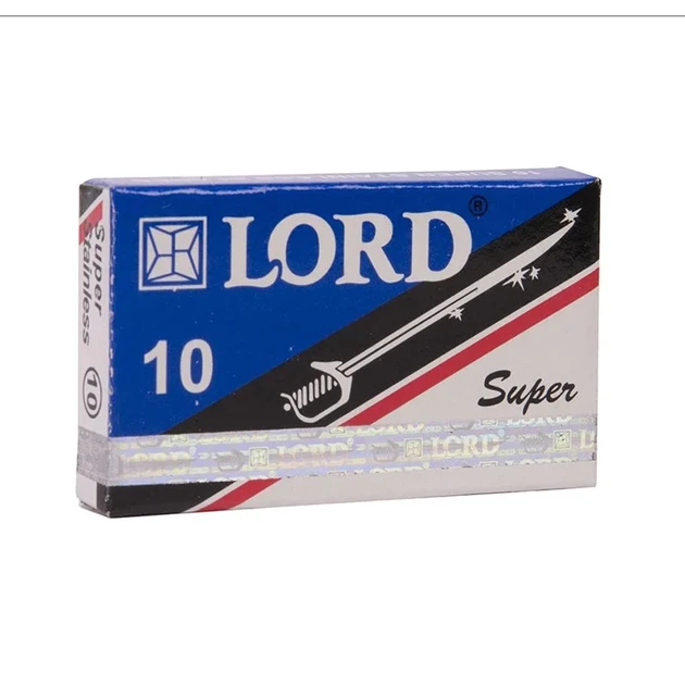 Леза Lord Super Stainless Blades 10 шт - Фото 1 Леза Lord Super Stainless Blades 10 шт - изображение 1