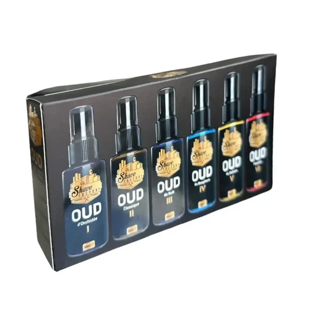 Подарунковий набір одеколонів The Shave Factory Cologne Gift Set 03 Oud - Фото 1 Подарунковий набір одеколонів The Shave Factory Cologne Gift Set 03 Oud - изображение 1