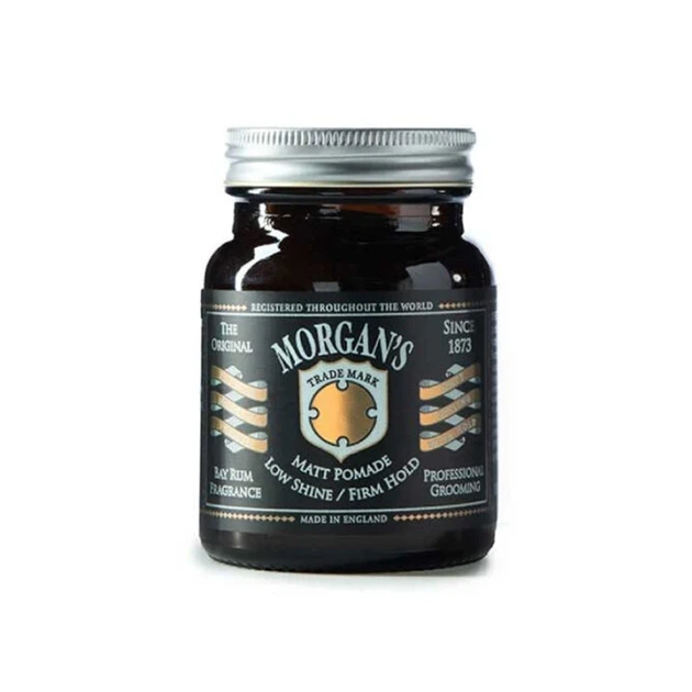 Помада для стилізації волосся Morgan's Matt Pomade Low Shine / Firm Hold Bay Rum 100 г - Фото 1 Помада для стилізації волосся Morgan's Matt Pomade Low Shine / Firm Hold Bay Rum 100 г - зображення 1