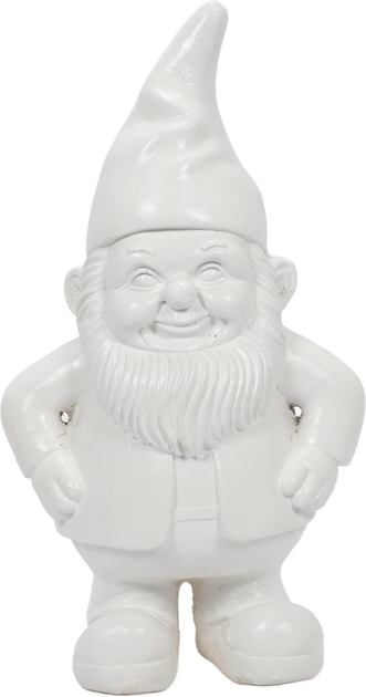 Figurka krasnal Atmosphera Anao biała 42 cm (99088) - obraz 6