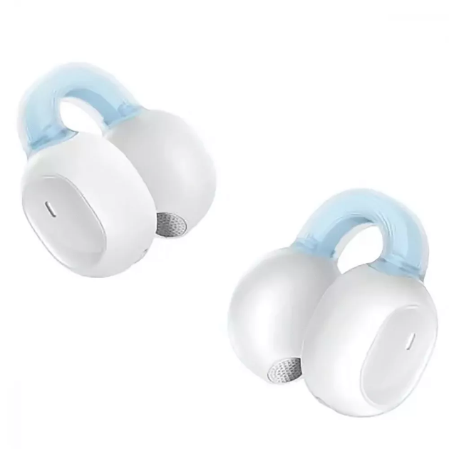 Наушники беспроводные Baseus AirGo 1 Ring Open-Ear TWS Earbuds Bluetooth 5.3 с кейсом Белый (A00069201223-00) - изображение 2